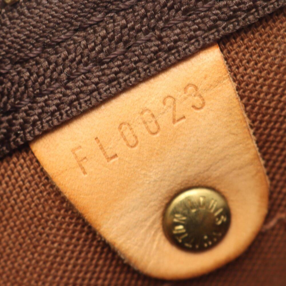 LOUIS VUITTON Brown Monogram Leather Keepall 50 Boston Bag - Picture 5 of 10